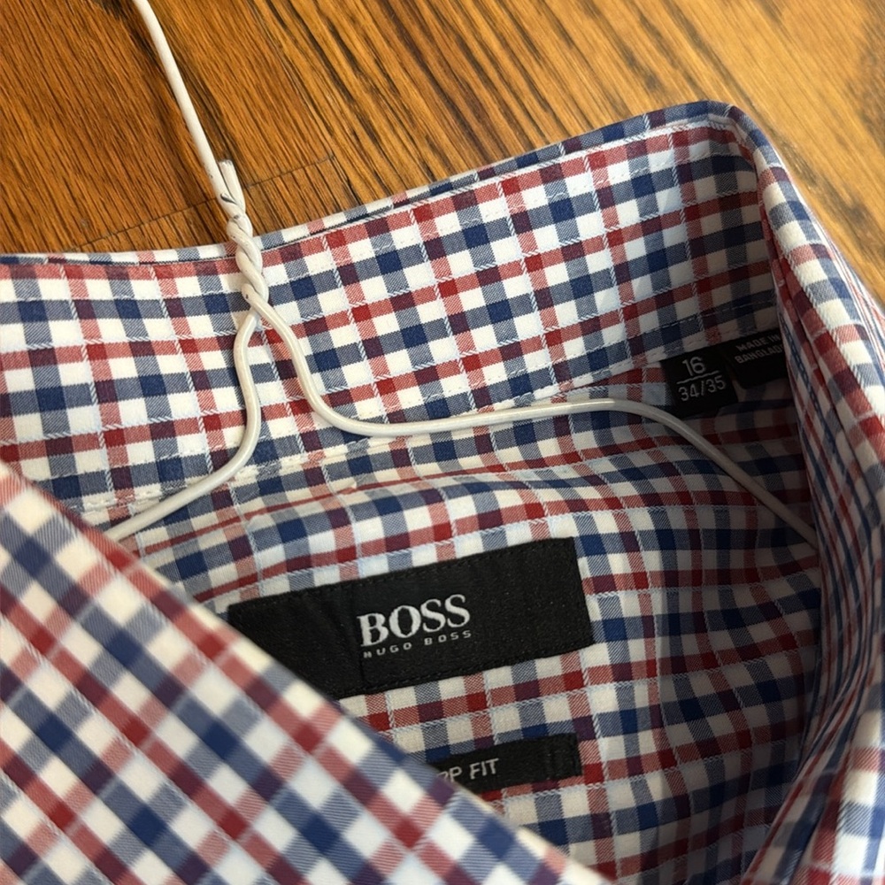 BOSS Hugo Boss Sharp Fit Shirt - Picture 5 of 5